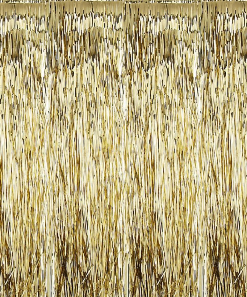 Toyland® 40 x 48cm Gold Lametta Perfect for Christmas - Arts & Crafts - Decoration