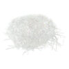 3 Packs of 20g White Pearlised Metallic Shreds - Tinsel - Arts and Crafts - Christmas Decorations