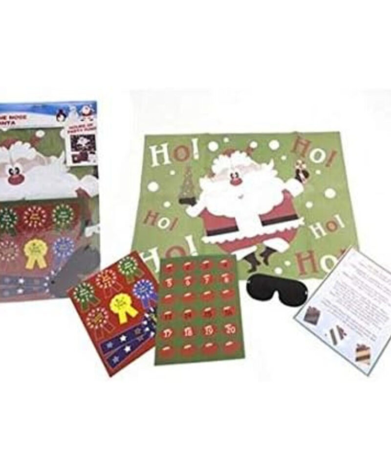 Toyland® Pin The Nose On Santa Game - Each