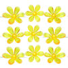 20 Yellow Flower String Lights with LED Lights - Solar Powered - Outdoor Lights