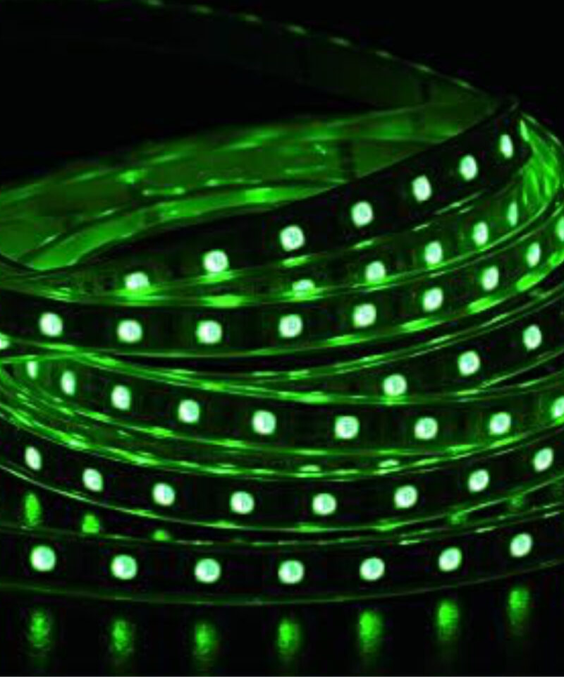 Toyland® 1 Metre Green LED Battery Operated Flexible Light Strip - Indoor/Outdoor Lighting