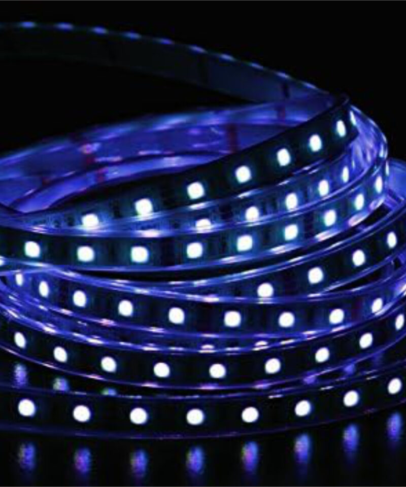 Toyland 1m 28 LED Battery Operated Flexible Strip Light - White