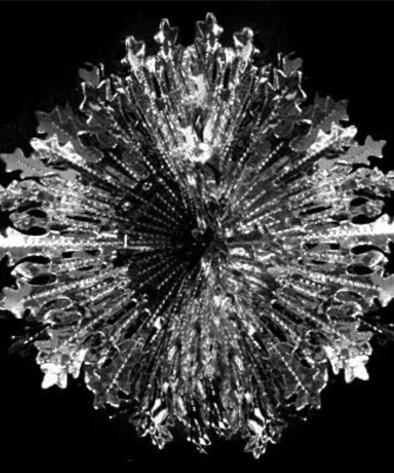 Silver Ball Foil Christmas Decoration (DP82C)