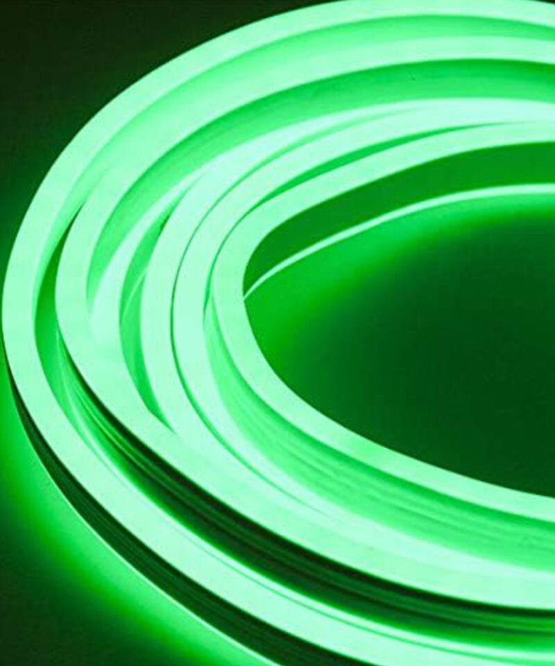 Toyland® 5m Single Sided Neon Flex LED Rope Light in Green - Christmas Indoor/Outdoor Lighting