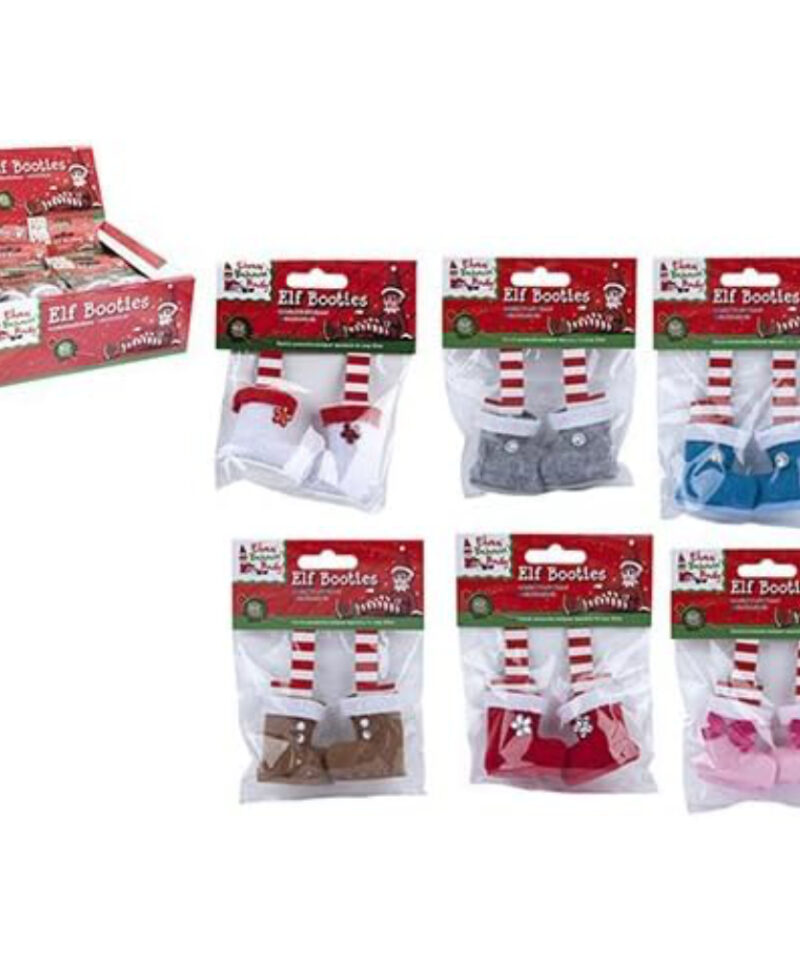 Elves Behavin' Badly Christmas Elf Bootie Decorations 1 Chosen At Random