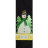20cm Standing Snowman Wooden Countdown To Christmas Character With Number Cubes Decoration - Standing Advent Calender - Indoor Christmas Decorations…