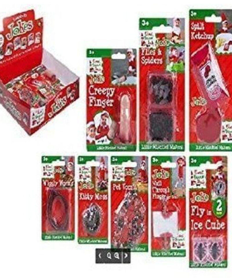 Elves Behavin' Badly Joke Props One Chosen At Random