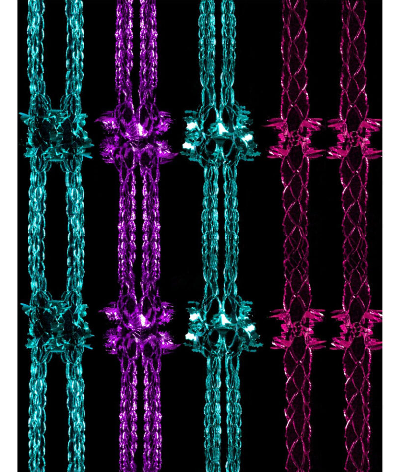 Toyland® 9ft Turquoise Foil Garland Christmas Decoration - Party Decorations - Festive Decorations