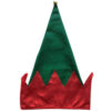 Toyland® Pack of 4 Red And Green Felt Christmas Elf Hat With Jingle Bell