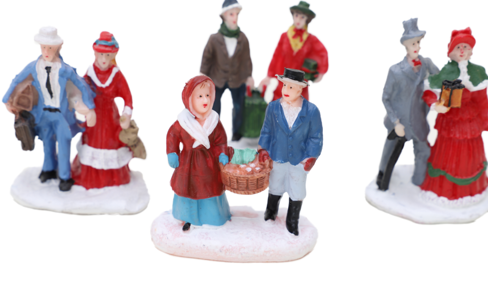 Toyland® Mini Resin Christmas Collectible Ornament Village Scene