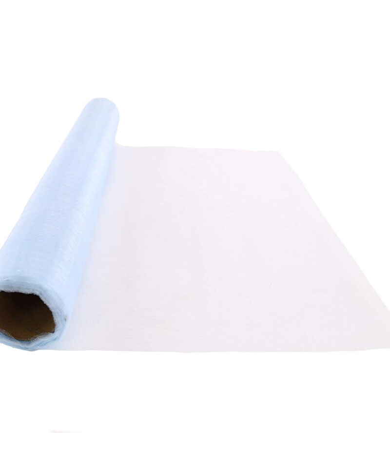9M x 40cm Roll of Sheer Organza - Christmas Decorations/Wedding Accessories (Baby Blue)