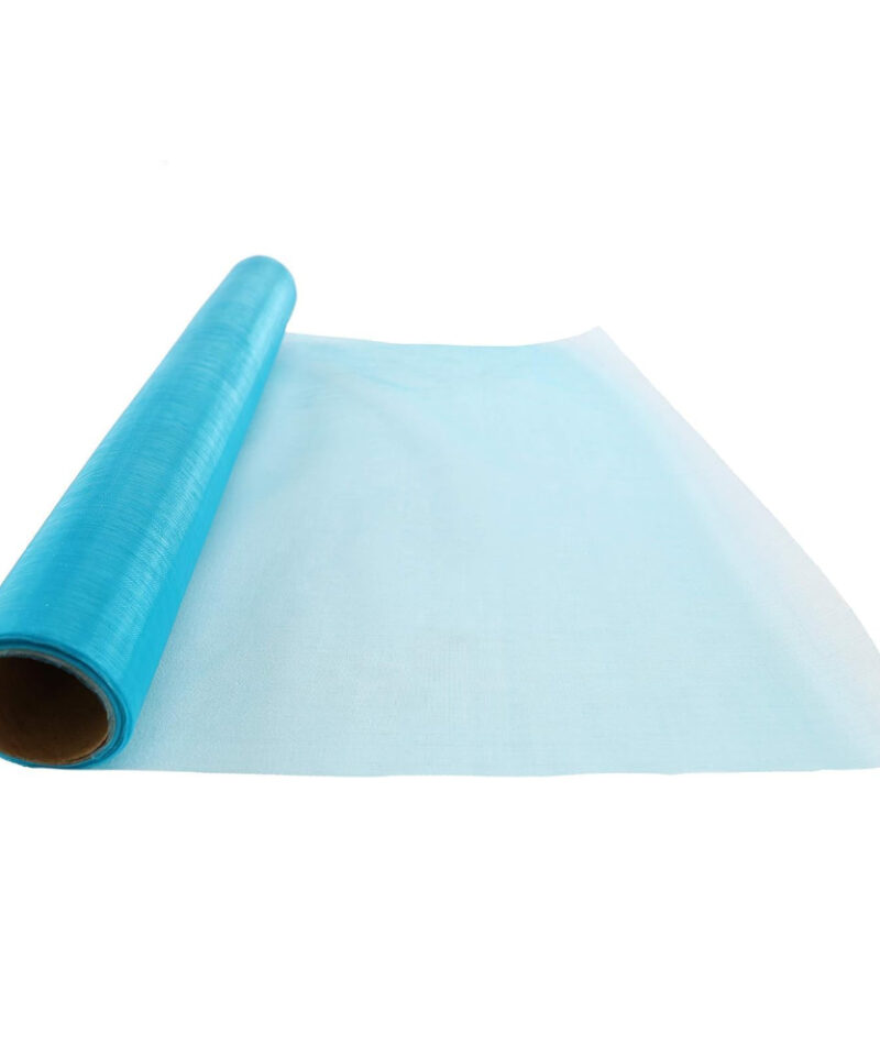 9M x 40cm Roll of Sheer Organza - Christmas Decorations/Wedding Accessories (Turquoise)