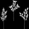 Toyland® 80cm Glitter Leaf Design Pick Decoration - Flower Arrangement Accessory - Home Decoration (3)