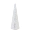 Toyland® 15cm Novelty Christmas Count Down Advent Candle (WHITE)