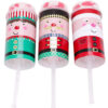 Pack of 3-16cm Christmas Confetti Push Poppers - Party Decorations - Novelty Christmas Favour