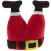 Novelty Christmas Santa Hat - Santas Legs Stuck In A Chimney - Noverty Christmas Fancy Dress