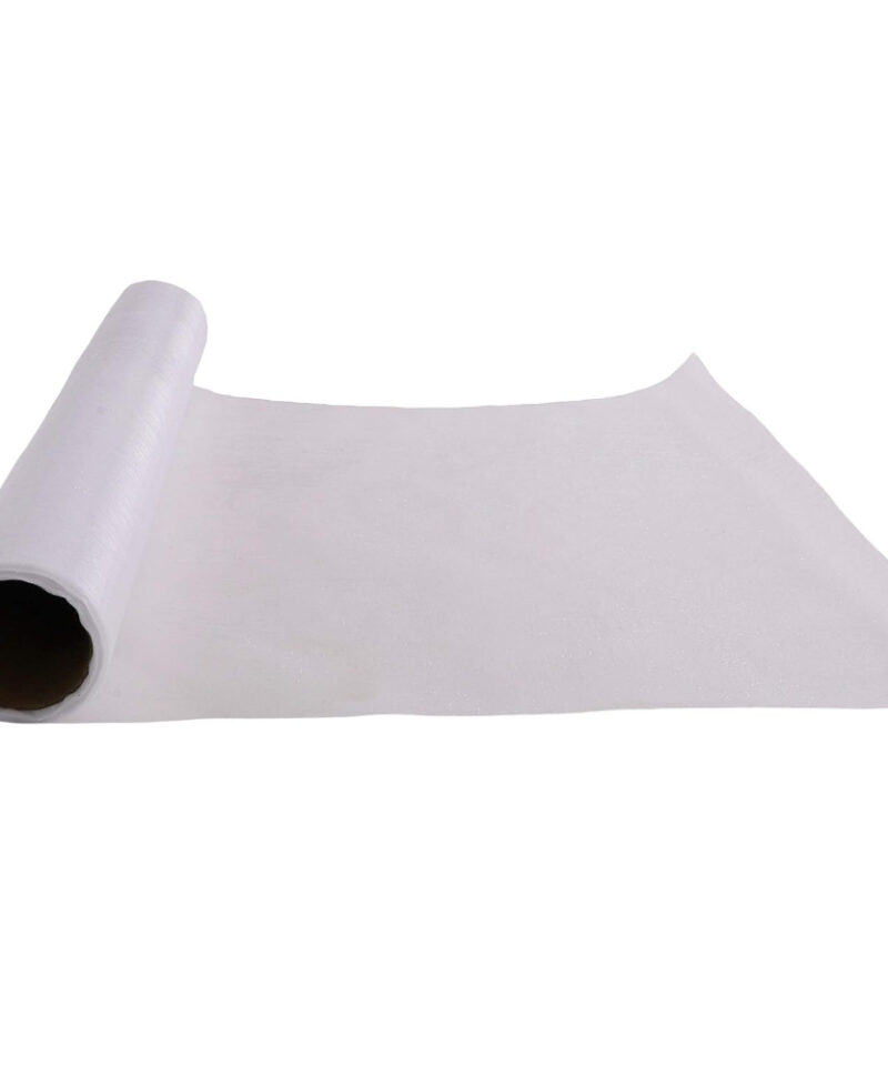 40cm x 9M WHITE Organza Fabric - For Wedding Decoration / Chair Covers