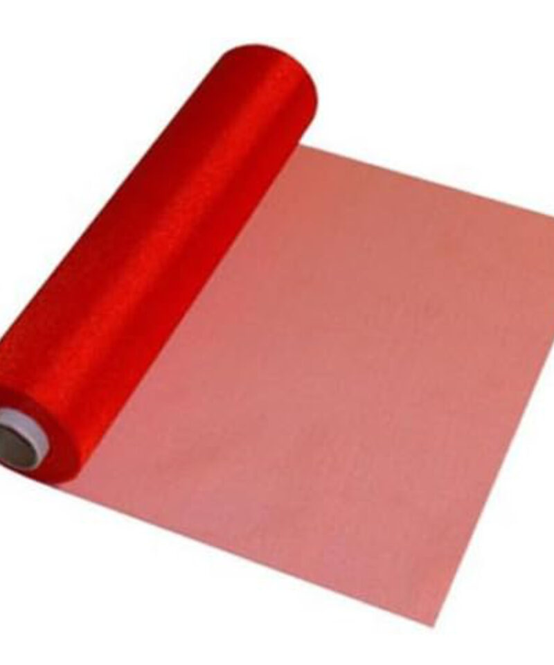 9M x 40cm RedFabric Door Bow - Make Your Own Fabric Bow